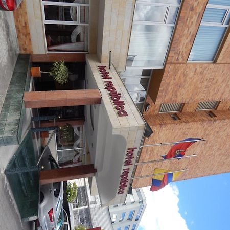 Hotel Republica Quito Dış mekan fotoğraf